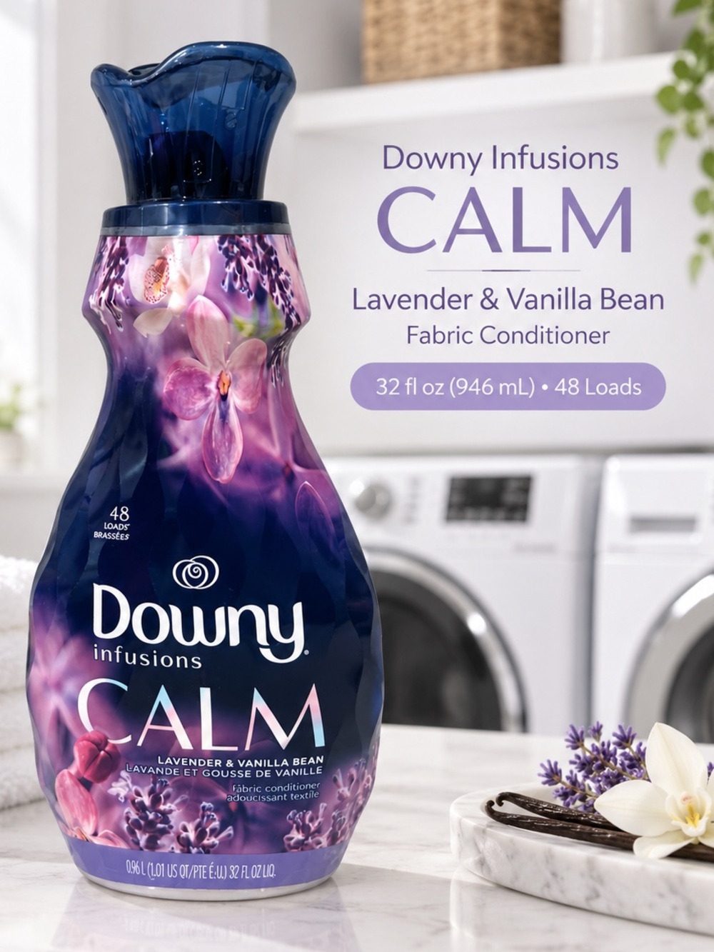 Downey Infusions CALM Lavender & Vanilla Bean Fabric Conditioner